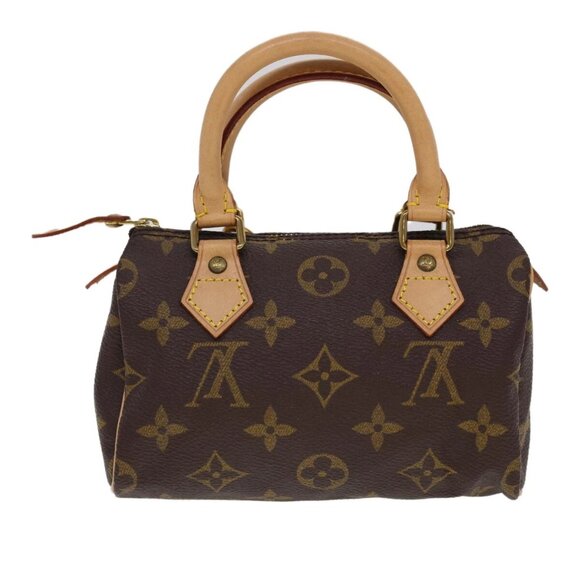 LOUIS VUITTON Monogram Mini Speedy Hand Bag M41534 LV Auth am4166V - Picture 2 of 16